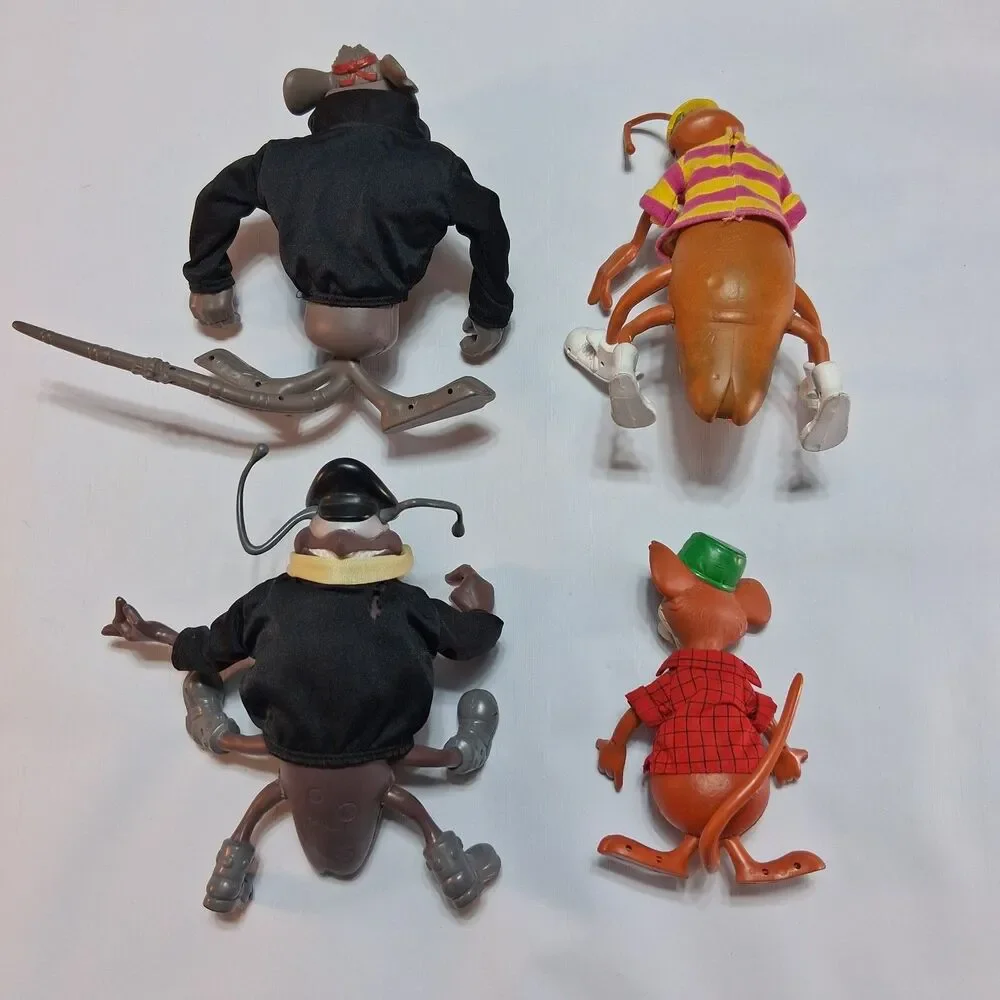 Kenner Action Figures Kids 7in Multicolor‎ Good Capitol Critters Squash Em 4pc